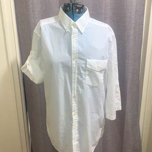 J Lindeberg Cotton Button Front Shirt
